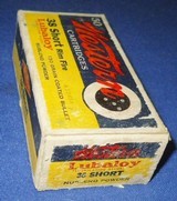 * Vintage WESTERN .38 RIMFIRE RF AMMO FULL BOX 50 NOS - 3 of 6