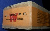 * Antique WINCHESTER .38 RIMFIRE RF AMMO FACTORY SEALED BOX 50 - 7 of 7