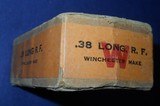 * Antique WINCHESTER .38 RIMFIRE RF AMMO FACTORY SEALED BOX 50 - 1 of 7