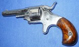 * Antique 1870s FOREHAND WADSWORTH SIDE HAMMER 22
REVOLVER - 8 of 11