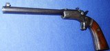 * Antique STEVENS DIAMOND 42 SINGLE SHOT .22 PISTOL - 2 of 16