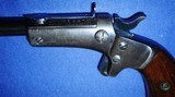 * Antique STEVENS DIAMOND 42 SINGLE SHOT .22 PISTOL - 5 of 16