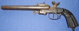 * Antique FRENCH ? 1860s HOWDAH DOUBLESxS PINFIRE 12 mm TIP-UP PISTOL - 14 of 19