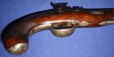 * Antique 1840s ENGLISH PERCUSSION TRAVELING BELT PISTOL KNETTLE MAKER - 8 of 17