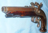 * Antique OUTSTANDING SxS HOWDAH PERCUSSION 11mm PISTOL BURL STOCK - 10 of 20