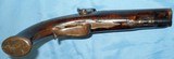 * Antique OUTSTANDING SxS HOWDAH PERCUSSION 11mm PISTOL BURL STOCK - 5 of 20