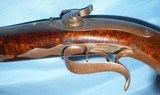 * Antique OUTSTANDING SxS HOWDAH PERCUSSION 11mm PISTOL BURL STOCK - 12 of 20