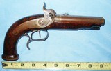 * Antique OUTSTANDING SxS HOWDAH PERCUSSION 11mm PISTOL BURL STOCK - 1 of 20