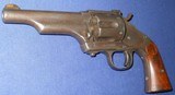 * Antique MERWIN HULBERT LARGE FRAME .44-40 ARMY REVOLVER - 8 of 20