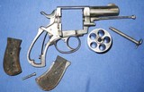 * Antique
1870s BIG BORE BRITISH BULL DOG .45 CAL. REVOLVER - 14 of 20