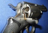 * Antique
1870s BIG BORE BRITISH BULL DOG .45 CAL. REVOLVER - 7 of 20