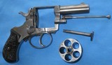 * Antique 1870s BIG BORE CALIFORNIA BULL-DOG .44 CAL. REVOLVER - 6 of 17