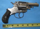 * Antique 1870s BIG BORE CALIFORNIA BULL-DOG .44 CAL. REVOLVER - 2 of 17