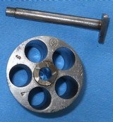 * Antique 1870s BIG BORE CALIFORNIA BULL-DOG .44 CAL. REVOLVER - 5 of 17