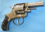 * Antique 1870s BIG BORE CALIFORNIA BULL-DOG .44 CAL. REVOLVER - 3 of 17