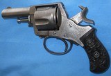 * Antique 1870s BIG BORE CALIFORNIA BULL-DOG .44 CAL. REVOLVER - 12 of 17
