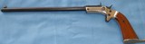 * Antique STEVENS .22 RELIABLE POCKET RIFLE 2nd ISSUE WITH STOCK - 4 of 17