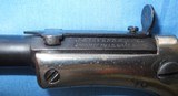 * Antique STEVENS .22 RELIABLE POCKET RIFLE 2nd ISSUE WITH STOCK - 6 of 17