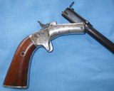 * Antique STEVENS .22 RELIABLE POCKET RIFLE 2nd ISSUE WITH STOCK - 13 of 17