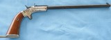 * Antique STEVENS .22 RELIABLE POCKET RIFLE 2nd ISSUE WITH STOCK - 16 of 17