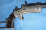 * Antique STEVENS .22 CAL NEW MODEL 40 POCKET RIFLE WITH STOCK - 13 of 20