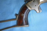 * Antique STEVENS .22 CAL NEW MODEL 40 POCKET RIFLE WITH STOCK - 14 of 20