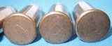 * Antique AMMOREMINGTON 38 RF RIMFIRE LOT OF 6 CARTRIDGES - 4 of 5