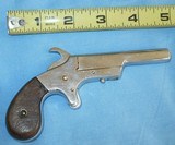 * Antique DERRINGER AMERICAN "POINTER" SIDE SWING 22 RF NICKLE - 2 of 7