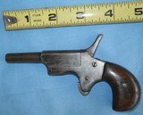 * Antique DERRINGER UNKNOWN MAKER SIDE SWING 22 SHORT - 2 of 6