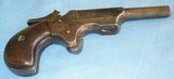 * Antique DERRINGER UNKNOWN MAKER SIDE SWING 22 SHORT - 4 of 6