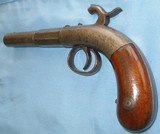 * Antique 1850s ALLEN THURBER PERCUSSION BOOT PISTOL .32WORCESTER,MA - 8 of 8