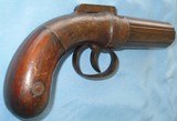 * Antique 1840s ALLEN THURBER PERCUSSION PEPPERBOX PISTOL WORCESTER, MA - 4 of 12