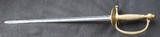 * Antique ORIGINAL C. ROBY 1863 CIVIL WAR NCO SWORD F.S.S. - 4 of 9