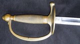* Antique ORIGINAL C. ROBY 1863 CIVIL WAR NCO SWORD F.S.S. - 1 of 9