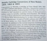 * Antique 1863 SHARPS CARBINE INDIAN WARS CARTRIDGE CONVERSION - 20 of 20