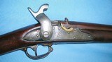 * Antique 1840 US SPRINGFIELD FLINTLOCK PERCUSSION MUSKET CONVERSION - 7 of 19
