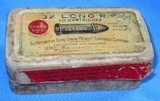 * Antique AMMO WINCHESTER REMINGTON 32 RF LONG 2 PC BOX 50 ROUNDS - 3 of 6