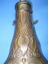 * Antique 1860s
HAWKSLEY POWDER FLASK
CIVIL WAR ERA RILING 62 - 4 of 7