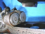 * Antique INTERESTING GERMAN CAPE GUN R. BAUMGARLEN 2 BARREL SET - 18 of 20