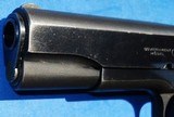 * Vintage 1952 COLT 1911 GOVERNMENT COMMERCIAL PISTOL SEMI-AUTO .45 - 9 of 16