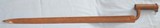 * Antique 1849 JAGER CARBINE SWORD BAYONET BATTLEFIELD RECOVERY - 5 of 9