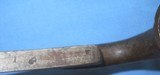 * Antique 1849 AUSTRIAN AUGUSTIN JAGER CARBINE SWORD BAYONET NICE - 10 of 12