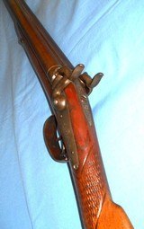 * Antique 1860s PERCUSSION SxS CIVIL WAR ERA SHOTGUN 12g - 13 of 20
