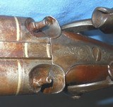 * Antique 1860s PERCUSSION SxS CIVIL WAR ERA SHOTGUN 12g - 17 of 20
