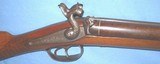 * Antique 1860s PERCUSSION SxS CIVIL WAR ERA SHOTGUN 12g - 4 of 20