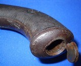* Antique 1850s ENGLISH TRANSITION REVOLVER .36 CAL. PISTOL - 12 of 20