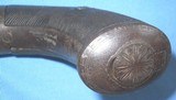 * Antique 1850s ENGLISH TRANSITION REVOLVER .36 CAL. PISTOL - 13 of 20