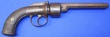 * Antique 1850s ENGLISH TRANSITION REVOLVER .36 CAL. PISTOL - 16 of 20