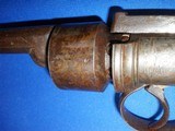 * Antique 1850s ENGLISH TRANSITION REVOLVER .36 CAL. PISTOL - 7 of 20