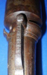 * Antique 1850s ENGLISH TRANSITION REVOLVER .36 CAL. PISTOL - 8 of 20